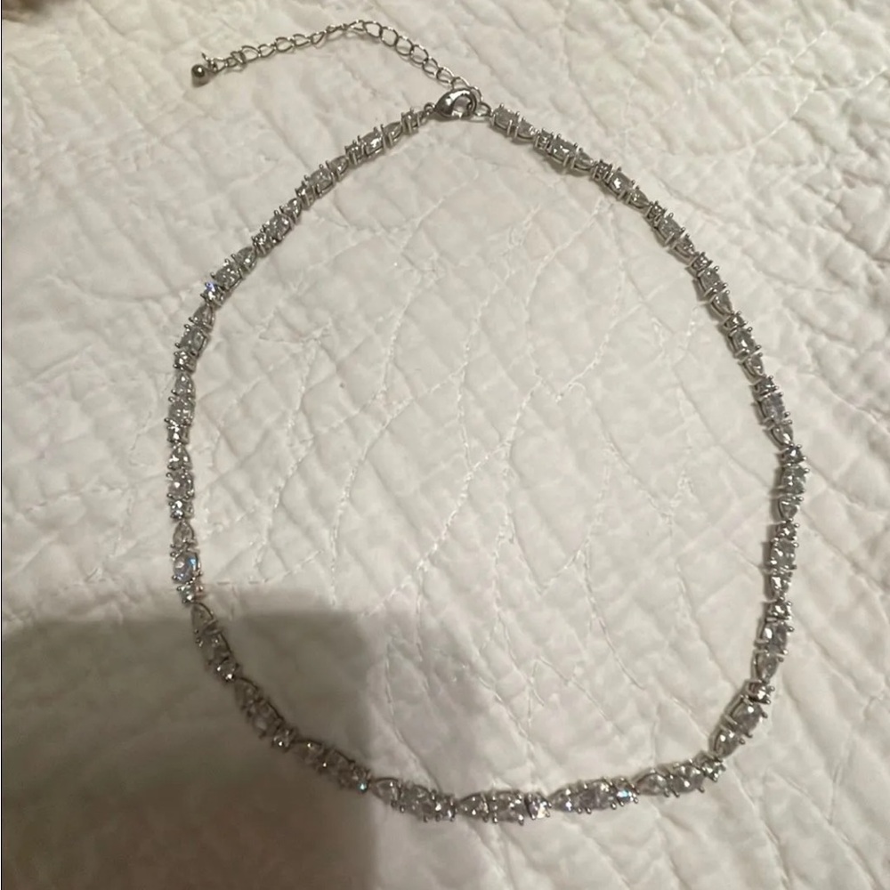 Tennis Bracelet Necklace